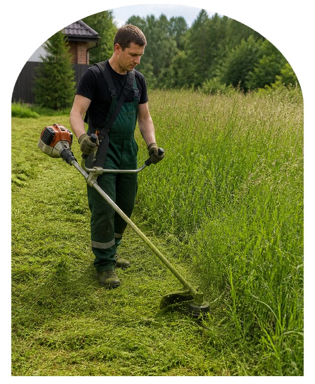 Покос травы в Шелехове по цене от 3750 р. за м2 | Метпроект-Шлх
