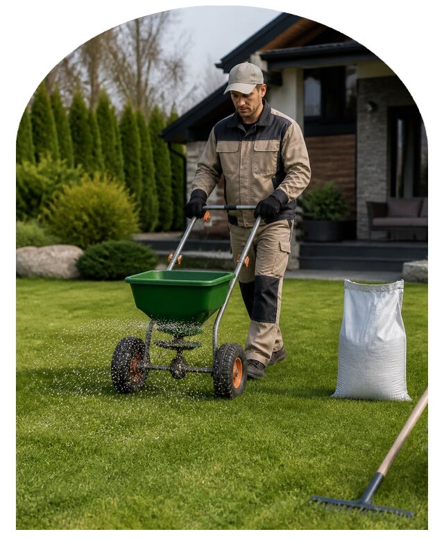 Удобрение газона в Шелехове по цене от 4822 р. | Метпроект-Шлх